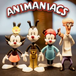 Super7 Animaniacs Reaction Figures Wave 1 - Set Of 4| Animaniacs