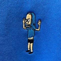 Super7 Beavis And Butthead - Embroidered Fleece| Beavis And Butt-Head