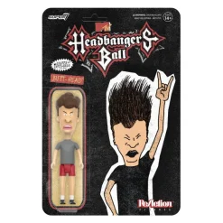 Super7 Beavis And Butthead Reaction Wave 3 - Butt-Head (Headbanger'S Ball)| Beavis And Butt-Head