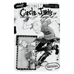 Super7 Circle Jerks Reaction Figure - Skank Man (Grayscale)| Circle Jerks