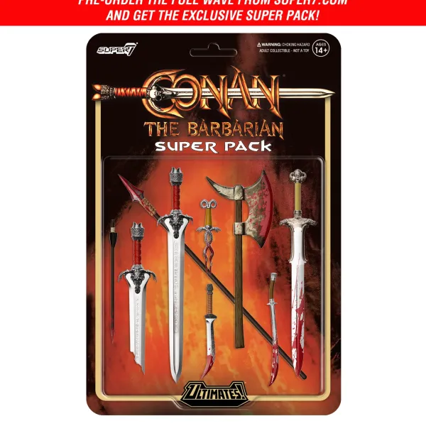Super7 Conan The Barbarian Ultimates! Wave 5 - Conan (Battle Of The Mounds)| Conan The Barbarian
