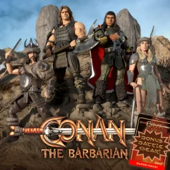 Super7 Conan The Barbarian Ultimates! Wave 5 - Battle Of The Mounds Set Of 4| Conan The Barbarian