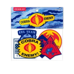 Super7 G.I. Joe - Cobra Die Cut Sticker Set With Header Card| G.I. Joe