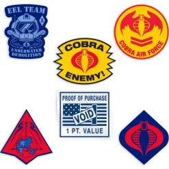 Super7 G.I. Joe - Cobra Die Cut Sticker Set With Header Card| G.I. Joe