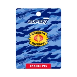 Super7 G.I. Joe - Hasbro Cobra Enemy Enamel Pin| G.I. Joe