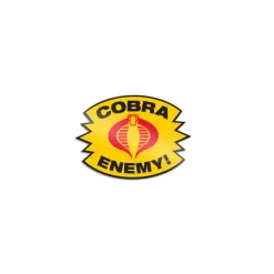 Super7 G.I. Joe - Hasbro Cobra Enemy Enamel Pin| G.I. Joe