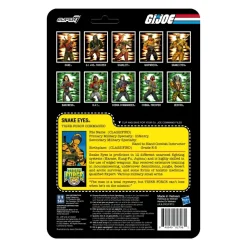 Super7 G.I. Joe Reaction Figures Wave 6 - Tiger Force Snake Eyes| G.I. Joe