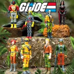 Super7 G.I. Joe Reaction Figures Wave 6 - Tiger Force & Python Patrol - Set Of 8| G.I. Joe