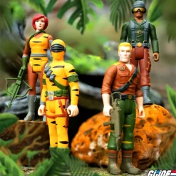 Super7 G.I. Joe Reaction Figures Wave 6 - Tiger Force & Python Patrol - Set Of 8| G.I. Joe