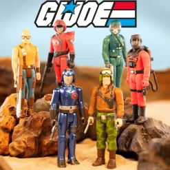 Super7 G.I. Joe Reaction Figures Wave 7 - Set Of 6| G.I. Joe