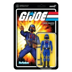 Super7 G.I. Joe Reaction Figures Wave 1 - Cobra Trooper H-Back (Tan)| G.I. Joe