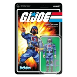 Super7 G.I. Joe Reaction Figures Wave 5 - Cobra Camo Soldier Laser Rifle V1 (Pink)| G.I. Joe
