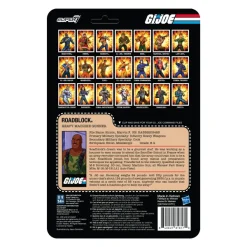 Super7 G.I. Joe Reaction Figures Wave 3 - Roadblock| G.I. Joe