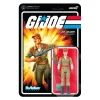 Super7 G.I. Joe Reaction Figures Wave 3 - Female Combat Engineer Bun Hair (Pink)| G.I. Joe