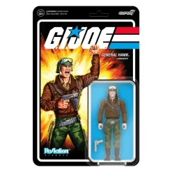 Super7 G.I. Joe Reaction Figures Wave 7 - General Hawk| G.I. Joe