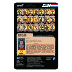 Super7 G.I. Joe Reaction Figures Wave 3 - Cobra Snakeling Factory Worker Mustache (Tan)| G.I. Joe