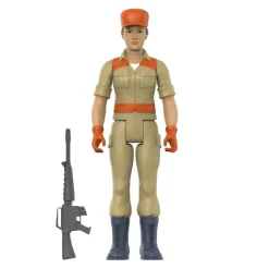 Super7 G.I. Joe Reaction Figures Wave 3 - Female Combat Engineer Bun Hair (Tan)| G.I. Joe