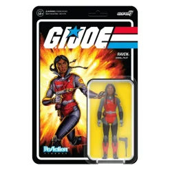 Super7 G.I. Joe Reaction Figures Wave 5 - Raven| G.I. Joe