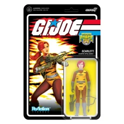 Super7 G.I. Joe Reaction Figures Wave 6 - Tiger Force Scarlett| G.I. Joe