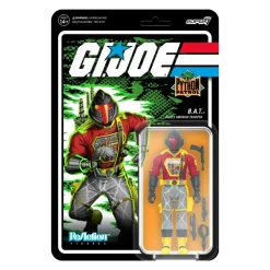 Super7 G.I. Joe Reaction Figures Wave 6 - Python Patrol Cobra B.A.T.| G.I. Joe