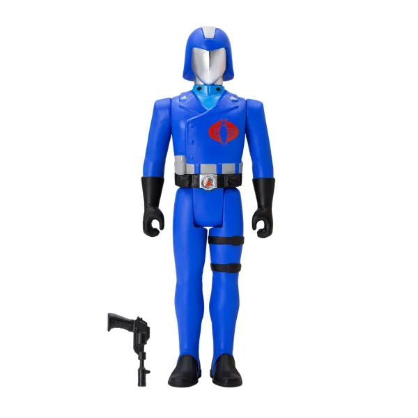 Super7 G.I. Joe Reaction Figures Wave 1 - Cobra Commander| G.I. Joe