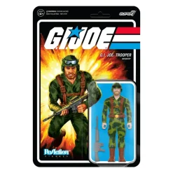Super7 G.I. Joe Reaction Figures Wave 4 - Trooper Beard (Pink)| G.I. Joe