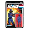 Super7 G.I. Joe Reaction Wave 4 - Cobra Female Trooper Short Black Hair (Dk Brown)| G.I. Joe