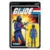 Super7 G.I. Joe Reaction Wave 4 - Cobra Female Trooper Long Black Hair (Dk Brown)| G.I. Joe