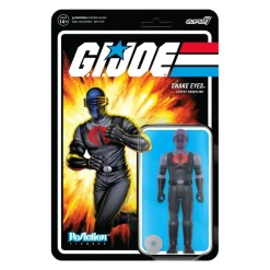 Super7 G.I. Joe Reaction Wave 4 - Snake Eyes (Pyramid Of Darkness)| G.I. Joe
