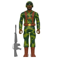 Super7 G.I. Joe Reaction Wave 4 - Trooper Beard (Dk Brown)| G.I. Joe