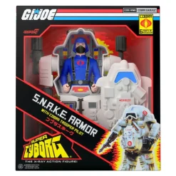 Super7 G.I. Joe Super Cyborg - S.N.A.K.E. Armor (Full Color - Gray)| G.I. Joe