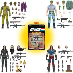 Super7 G.I. Joe Ultimates! Wave 4 - Baroness, Gung-Ho, Stalker & Zartan (+ Super Pack)| G.I. Joe