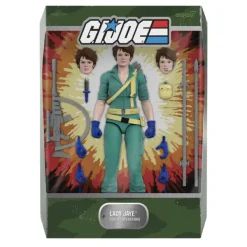 Super7 G.I. Joe Ultimates! Wave 06 (Dic) - Lady Jaye (Teal)| G.I. Joe