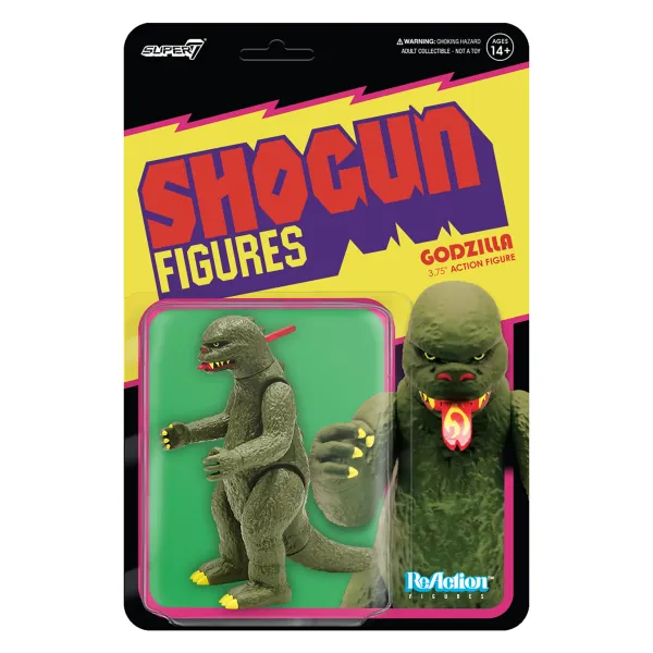 Super7 Godzilla Reaction Figure - Shogun (Dark Green)| Godzilla