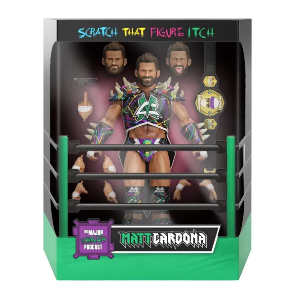 Super7 Major Wrestling Podcast Ultimates! Wave 2 - Matt Cardona| Major Wrestling Figure Podcast