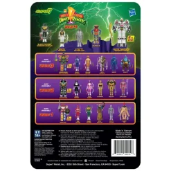 Super7 Mighty Morphin Power Rangers Reaction Figure Wave 4 - White Tigerzord (Warrior Mode)| Mighty Morphin Power Rangers