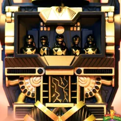 Super7 Mighty Morphin Power Rangers Super Cyborg - Megazord (Black / Gold)| Mighty Morphin Power Rangers