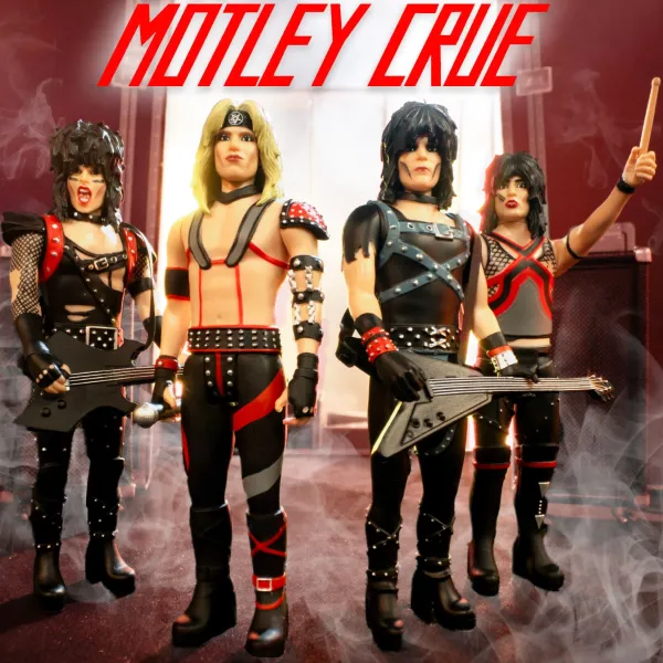 Super7 Motley Crue Reaction Figures Wave 01 - Tommy Lee (Shout At The Devil)| Motley Crue
