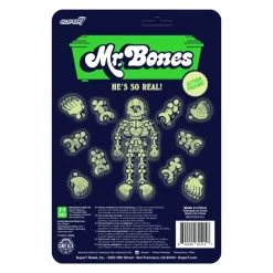 Super7 Mr. Bones Reaction - Mr. Bones (Glow)| Mr. Bones