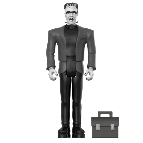 Super7 Munsters Reaction Figures Wave 2 - Herman Munster (Grayscale)| The Munsters
