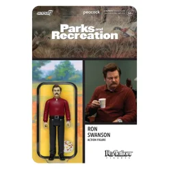 Super7 Parks And Recreation Reaction Wave 1 - Ron Swanson| Parks And Recreation