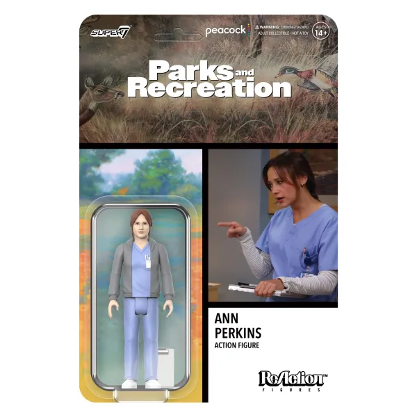 Super7 Parks And Recreation Reaction Figures Wave 2 - Nurse Ann Perkins| Parks And Recreation