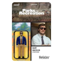 Super7 Parks And Recreation Reaction Wave 1 - Andy Dwyer (Burt Macklin)| Parks And Recreation