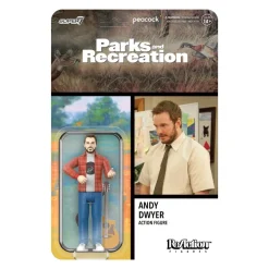 Super7 Parks And Recreation Reaction Figures Wave 2 - Andy Dwyer (Mouse Rat)| Parks And Recreation