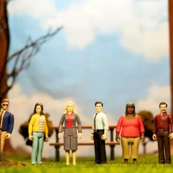 Super7 Parks And Recreation Reaction Figures - Wave 1 Set Of 6| Parks And Recreation