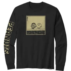 Super7 Peanuts T-Shirt - Franklin & Charlie Brown Long Sleeve| Peanuts