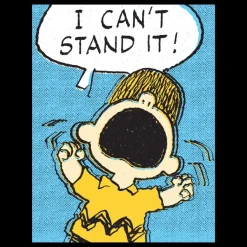 Super7 Peanuts T-Shirts - Angry Charlie Brown| Peanuts