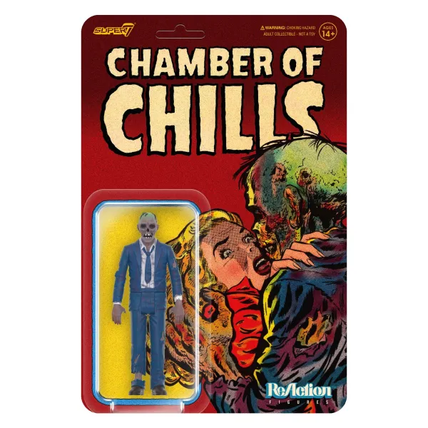 Super7 Pre-Code Horror Reaction Figures Wave 02 - Chamber Of Chills 23 - Heartless Zombie| Pre-Code Horror