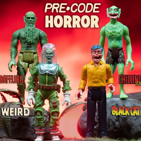 Super7 Pre-Code Horror Reaction Figures Wave 1 - Set Of 4| Pre-Code Horror