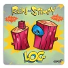 Super7 Ren & Stimpy Enamel Pin - Log! 2-Pin Set| Ren & Stimpy